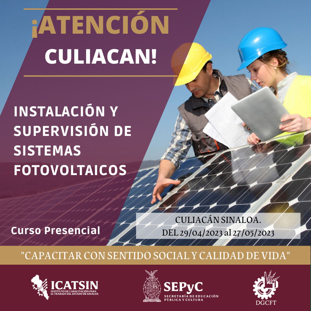 INSTALACIÓN Y SUPERVISIÓN DE SISTEMAS FOTOVOLTAICOS 