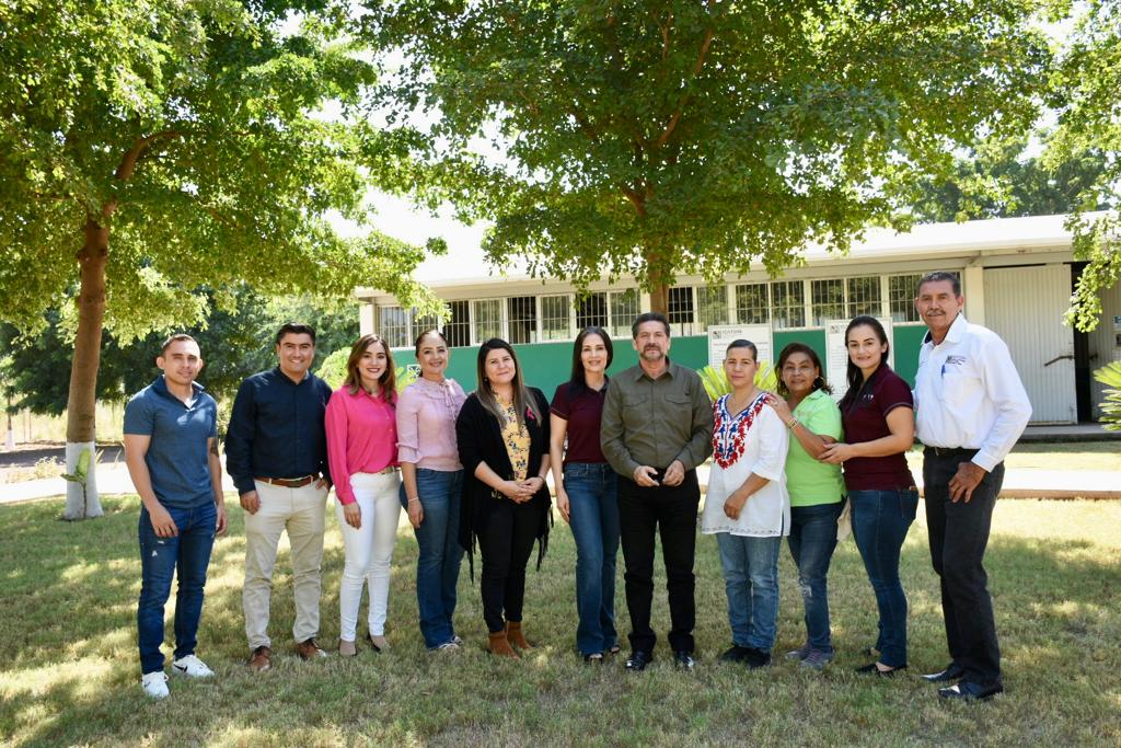 LÓPEZ PORTILLO REALIZA RECORRRIDO DE TRABAJO EN EL PLANTEL ANGOSTURA