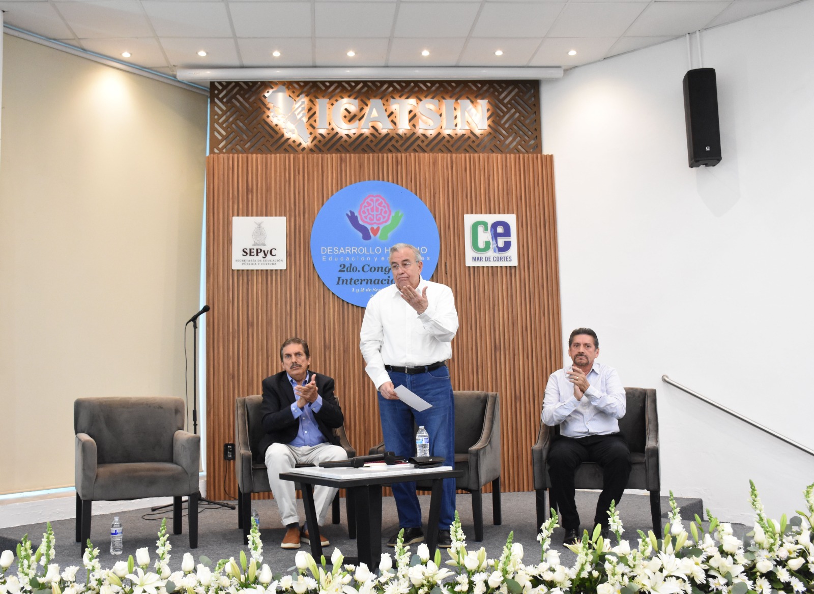 ICATSIN SEDE DEL SEGUNDO CONGRESO INTERNACIONAL DE DESARROLLO HUMANO CON PRESENCIA DEL GOBERNADOR DE SINALOA
