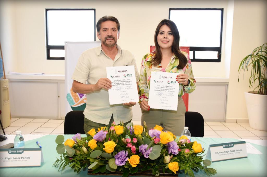 ICATSIN Y DIF SINALOA CONCRETAN COMPROMISO DE COLABORACIÓN