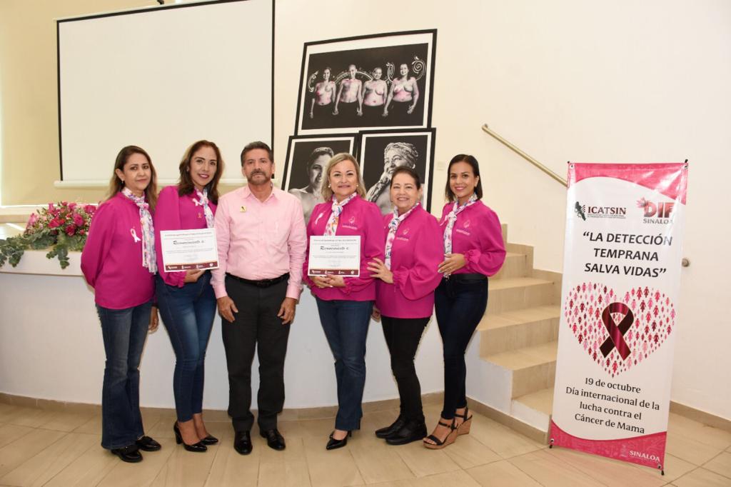 “MITOS Y REALIDADES SOBRE EL CÁNCER DE MAMA”, CONFERENCIA IMPARTIDA A PERSONAL DE ICATSIN