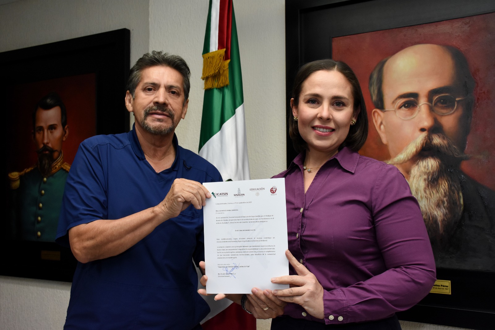 DALIA JAZMÍN GUERRERO SANDOVAL, NUEVA DIRECTORA ADMINISTRATIVA DE ICATSIN