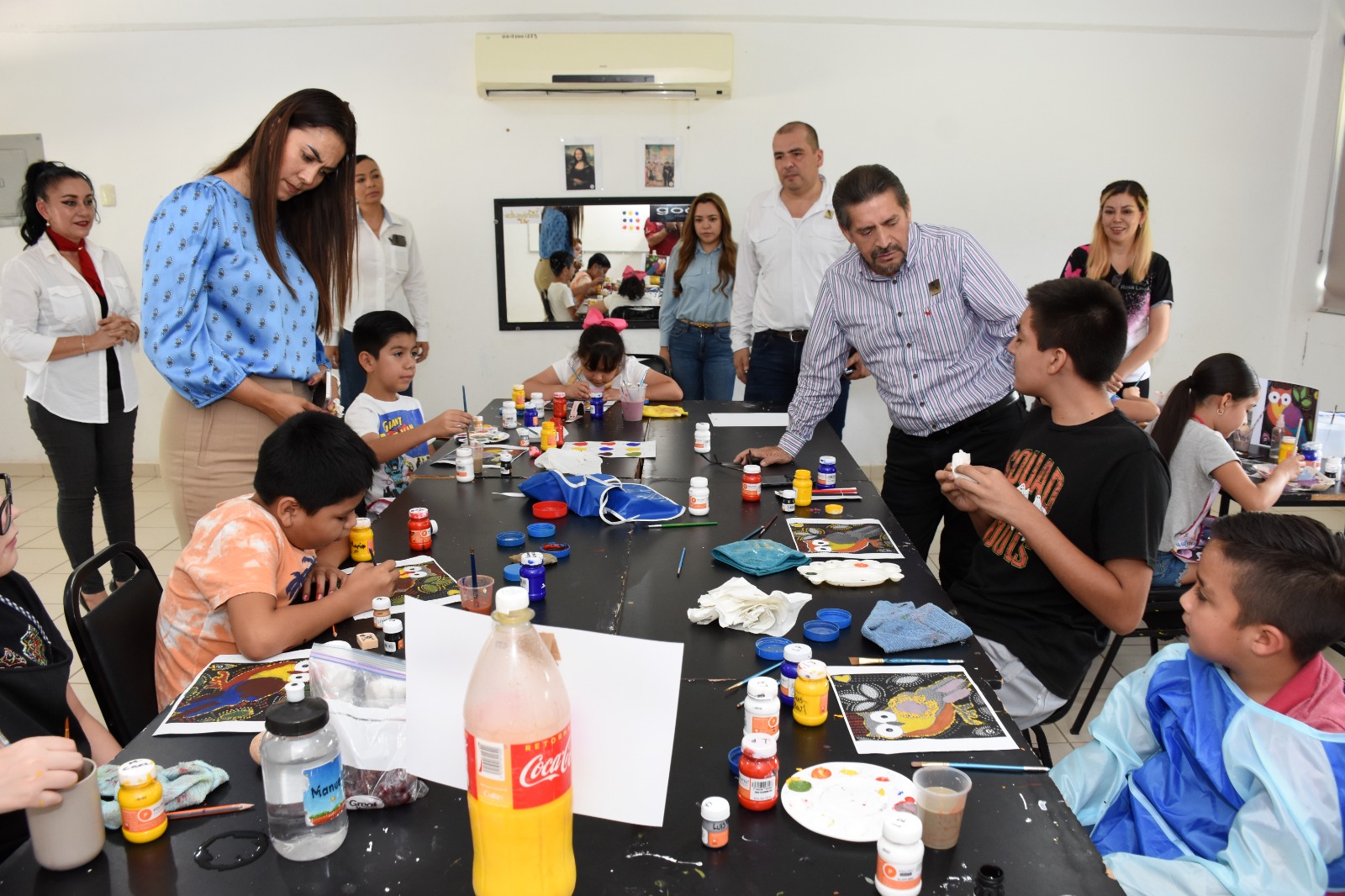 LÓPEZ PORTILLO SUPERVISA CURSOS DE VERANO PLANTEL EL FUERTE
