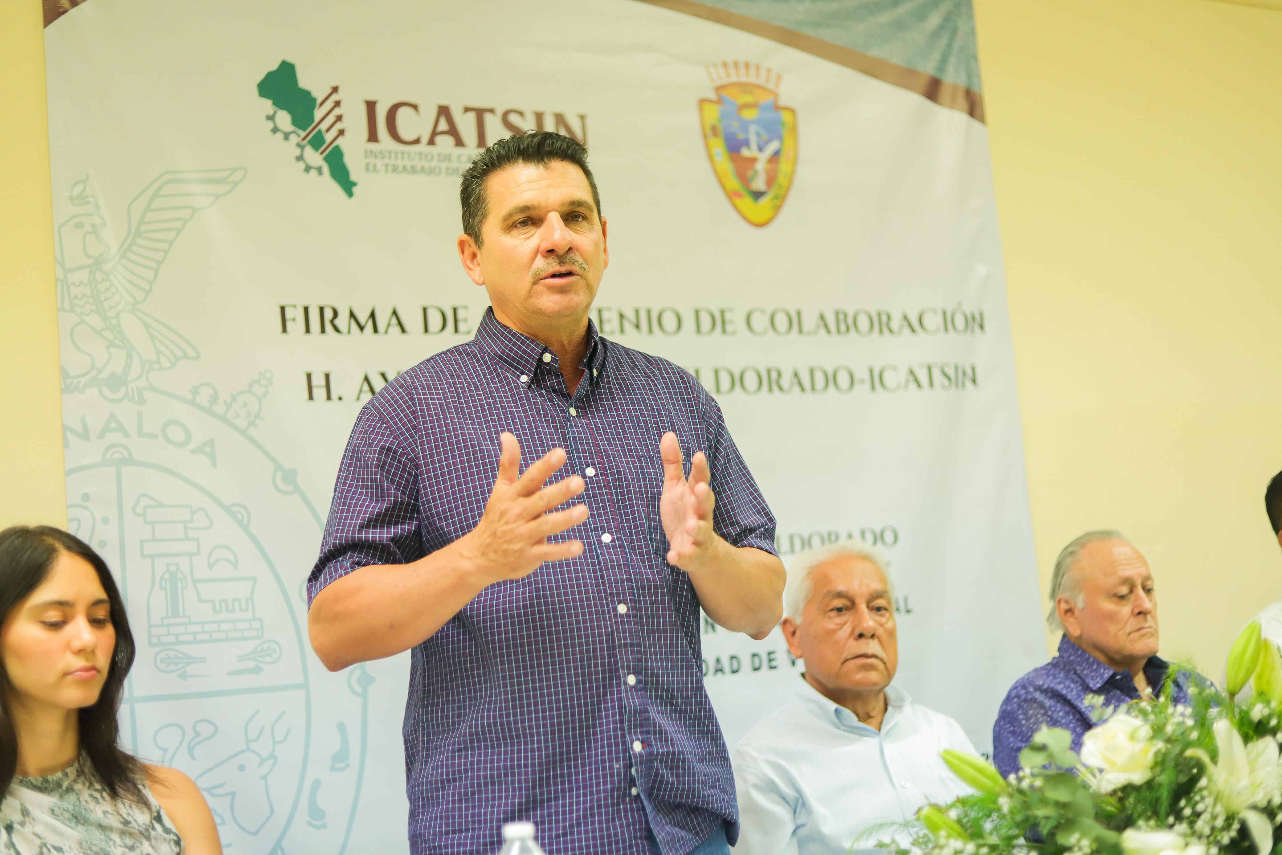  ICATSIN FIRMA ALIANZA CON EL AYUNTAMIENTO DE ELDORADO