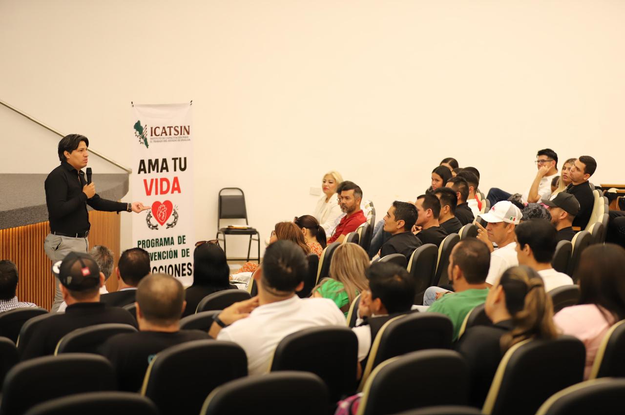 ICATSIN, compromiso con la prevención de adicciones en Sinaloa a través de “Ama tu vida”