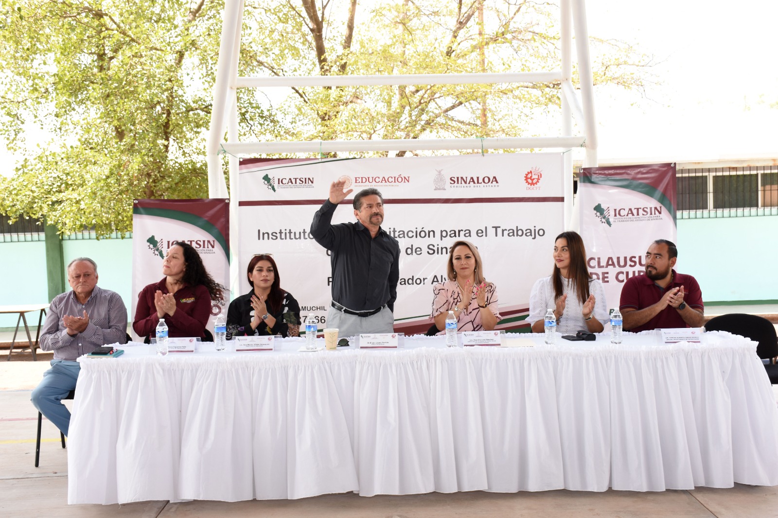 CLAUSURA ICATSIN 06 CURSOS EN SALVADOR ALVARADO