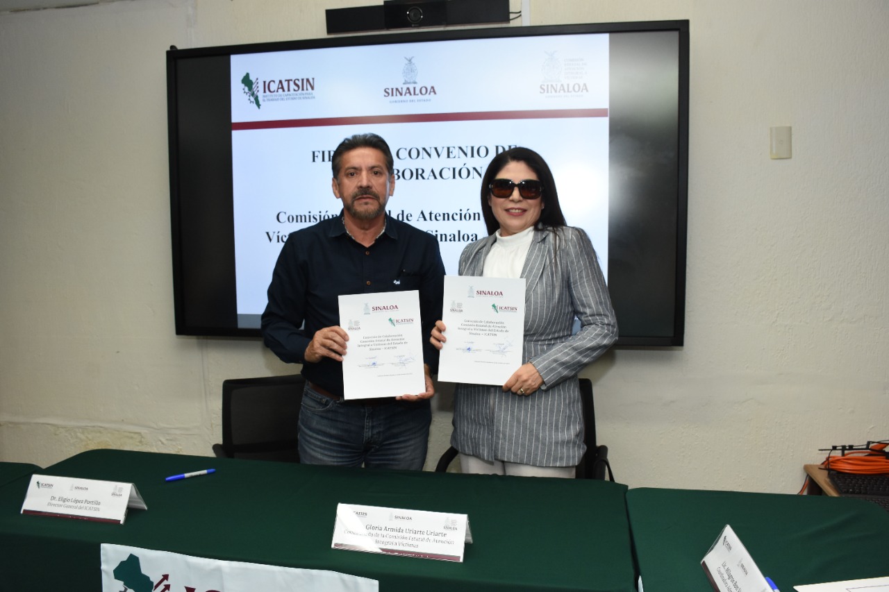 ICATSIN Y LA COMISIÓN ESTATAL DE ATENCIÓN INTEGRAL A VICTIMAS SUMAN ESFUERZOS DE CAPACITACIÓN